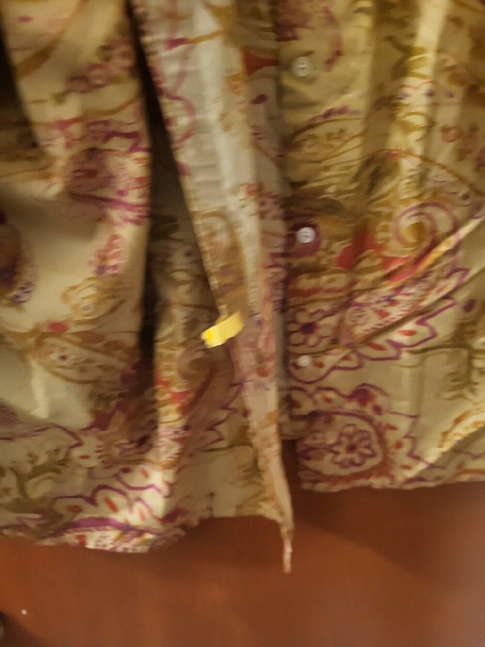 Women's Ralph Lauren plus-size paisley button-up shirt (Size 3X) - Picture 3 of 4
